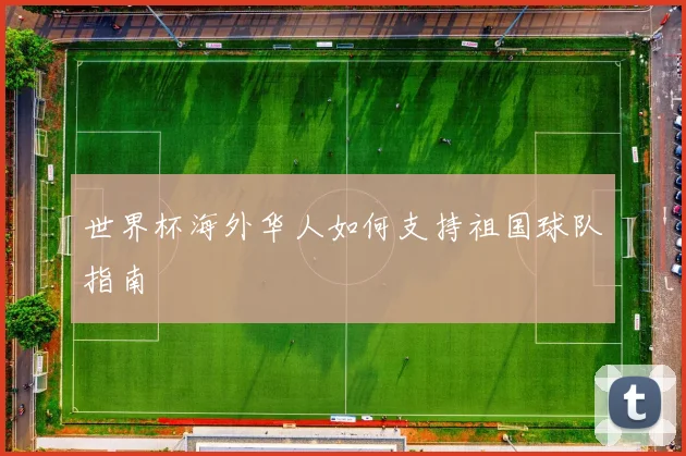 世界杯海外华人如何支持祖国球队指南